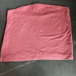 American Eagle Outfitters Mauve Ribbed Tube Top